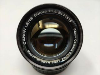 RARE & Canon 50mm f1.  4 Leica LTM L39 Mount with Filter & Hood Set 2