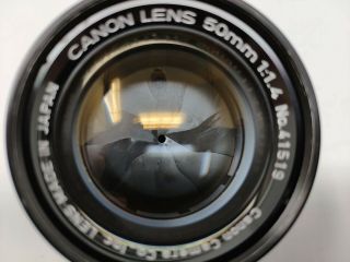 RARE & Canon 50mm f1.  4 Leica LTM L39 Mount with Filter & Hood Set 5