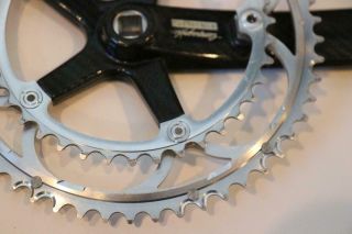 Campagnolo Record Carbon Crankset 10 Speed UD 170mm First Generation 53/39 Rare 10