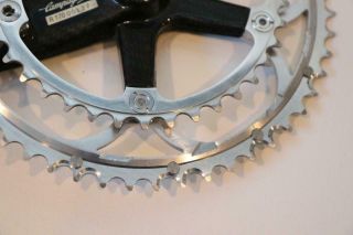 Campagnolo Record Carbon Crankset 10 Speed UD 170mm First Generation 53/39 Rare 11