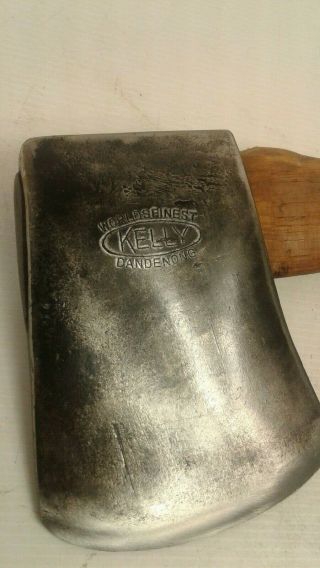 Vintage/restored True Temper Kelly Dandenong Axe Made In Canada Hickory Handle