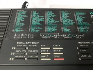 VTG Yamaha PSS - 480 Portasound Digital Synthesizer Keyboard Piano 5