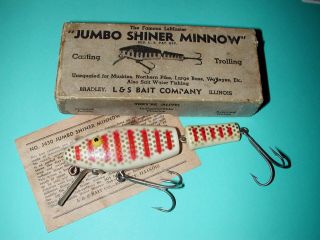 Lemaster / L&s Jumbo Shiner In Early Box