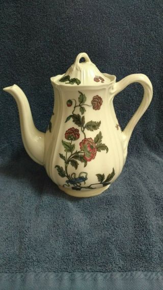 Vintage Wedgwood China Coffee Pot - Mandarin Pattern