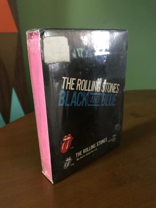 Vintage 1976 Rolling Stones Black And Blue 8 Track Tape