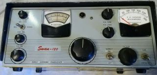 Vintage Swan 120 Single Sideband Ham Radio Transceiver Sw - 120