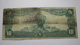 $10 1902 Groton York NY National Currency Bank Note Bill Ch.  1083 RARE 3