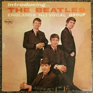 Introducing The Beatles Vinyl Lp - Very Rare Version 1 Mono W/ " 45 " Size Labels