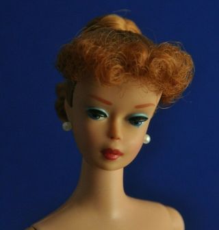 Stunning 1960s Vintage Titan Red Ponytail Barbie Doll 7