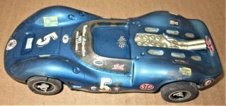 Orig’l 1970s Vintage 1/24 Lotus Racer Slot Car W/swing - Arm Chassis W/motor