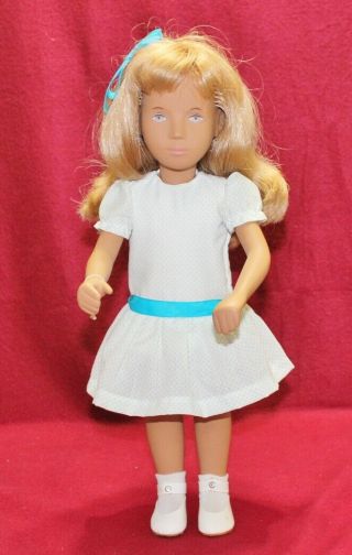 16 " Vintage 116 Sasha Doll,  Honey Blond,  Party Dress,  Tag No Box.  England.