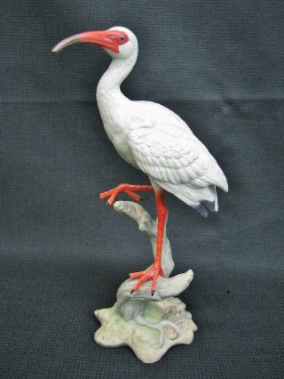 Rare Boehm Porcelain Figurine Wading Bird Series Ibis 40292 Usa
