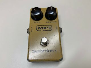 Vintage 1979 Mxr Distortion,  Plus Effect Pedal