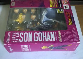 S.  H.  Figuarts Dragonball Z SDCC 2012 U.  S.  Exclusive Saiyan Son Gohan RARE 4