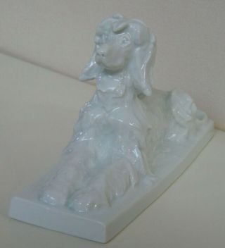Rare Meissen Porcelain Afghan Greyhound Dog Figurine By Etha Richter 78766