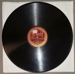 Rare 78 Rpm Record William Jennings Bryan Cross Of Gold Speech 1896 Gennett E,