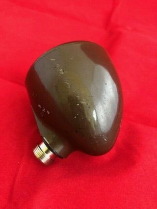 Vintage Chopped Brown Astatic 200 Harmonica Microphone Harp Mic 3