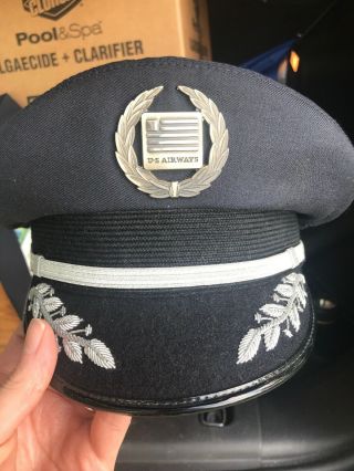 Vintage Us Airways Pilot Superior Uniform Cap Size 7