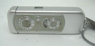 Vintage Minox Wetzlar III Sub - Miniature (Spy) Camera w/Case and Chain 2