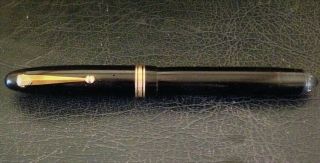 Vintage Mabie Todd Swan Leverless Deluxe Senior Royal Fountain Pen Jumbo No 2060