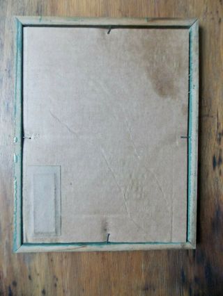 Vintage 1930 ' s John Deere advertising framed thermometer sign antique 4