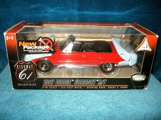 Rare 1967 Dodge Coronet R/t Hemi Convertible Hwy 61 / Byc 1/18