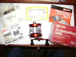 Vintage Abu Garcia Ambassadeur 5000 Reel