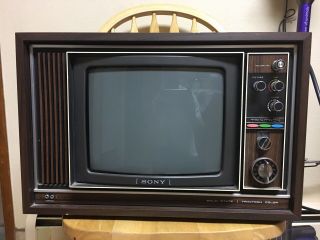 Vintage Tv,  Sony Trinitron Kv - 1220u