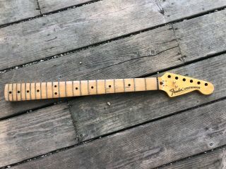Vintage 1980 - 1982 Fender Stratocaster Neck Smith Strat Maple Cbs 4 Bolt