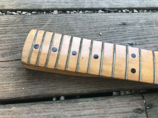 Vintage 1980 - 1982 Fender Stratocaster Neck Smith Strat Maple CBS 4 bolt 5