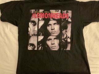 Vintage Rare 1993 Lemonheads Come On Feel Album Promo T Shirt Xl Brockum Black