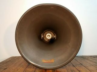 Vintage University Model PH Reflex Trumpet Horn w/ SA - HF Speaker Driver Unit 2 2