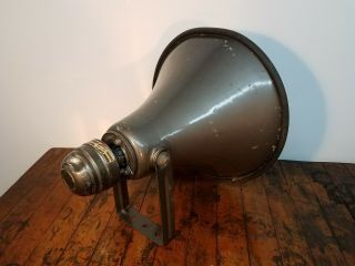 Vintage University Model PH Reflex Trumpet Horn w/ SA - HF Speaker Driver Unit 2 4