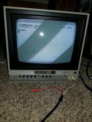 Vintage Commodore Model 1702 Video Monitor W/ Box Rare 2