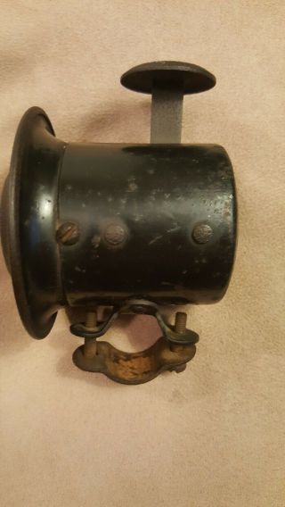 ANTIQUE VINTAGE EARLY BICYCLE MOTORCYCLE PUSH HORN KLAXON LOUD 3