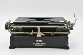 Rare Vintage Royal Model A Deluxe Quiet Portable Typewriter - 1938 Outstanding 5