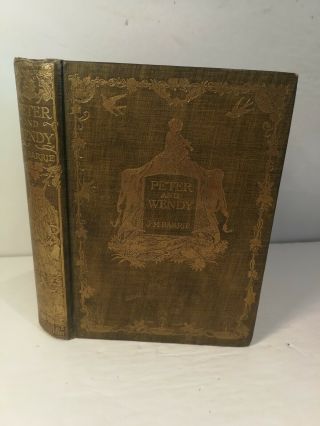 Peter And Wendy 1st Edition 1st Print.  J.  M.  Barrie.  1911.  Rare.  Peter Pan.