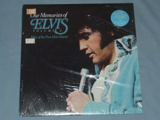 1979 " Our Memories Of Elvis Vol 2 " W/super Rare Blue Sticker On Shrink