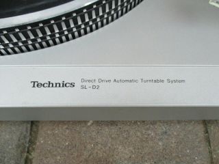 Vintage Technics SL - D2 Direct Drive Turntable w/ Sonus E Cartridge, 6