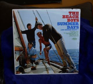 The Beach Boys Mega Rare Lp Summer Days 1965 1st Press Mono No Cutouts