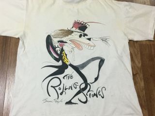 Mens Xl - Vtg 1994 The Rolling Stones Voodoo Lounge Brockum 90s T - Shirt Usa