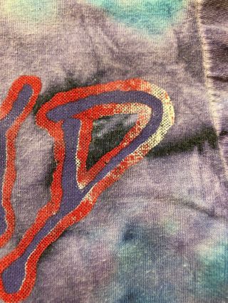 Vintage 1994 Pink Floyd Division Bell Concert Tee T Shirt Tour Tie Dye 90s Mens 8
