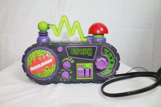 Vintage 1995 Nickelodeon Alarm Clock