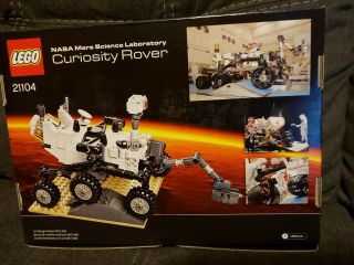 LEGO CUUSOO NASA Mars Science Laboratory Curiosity Rover 21104 - RARE 2