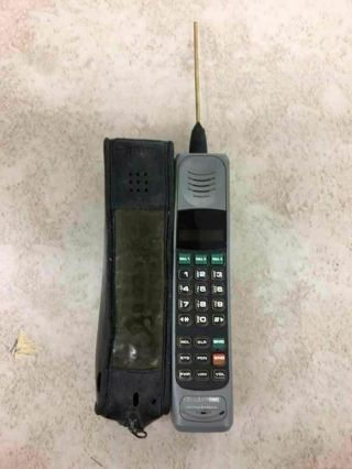 Vintage Rare Motorola Cellular One Ultra Classic Ii Thick Brick Cell Phone