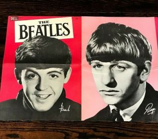 || 1964 || The Beatles Dell 2 Vintage Poster 6