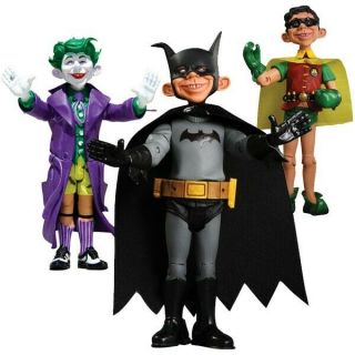 Mad - Just Us League Of Stupid Heroes Batman Set - Alfred E.  Neuman Rare Set Toy