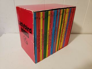 27 Vintage Ladybird ‘well Loved Tales " Full Set In Slipcase - Series 606d -