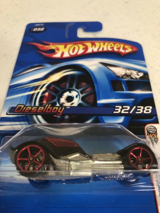 Hot Wheels 2006 FE Dieselboy with Red OH5 wheels,  RARE VARIATION 4