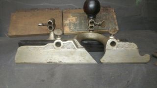 Vintage Stanley No.  45 Combination Plow Plane Wood Tool w/Cutters 7